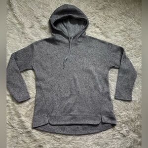 St. John's Bay Active Heather Gray Women’s Long Sleeve Hooded Sweatshirt Size L